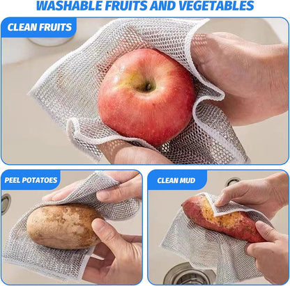 Steel Wire Dish Cloth™ , 30 piece/pack