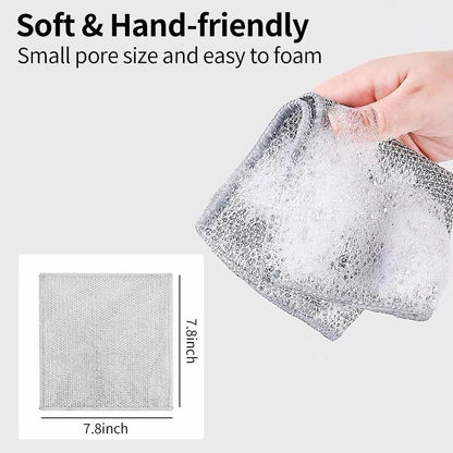 Steel Wire Dish Cloth™ , 30 piece/pack