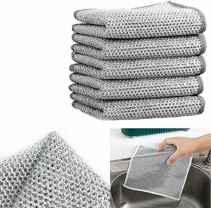 Steel Wire Dish Cloth™ , 30 piece/pack